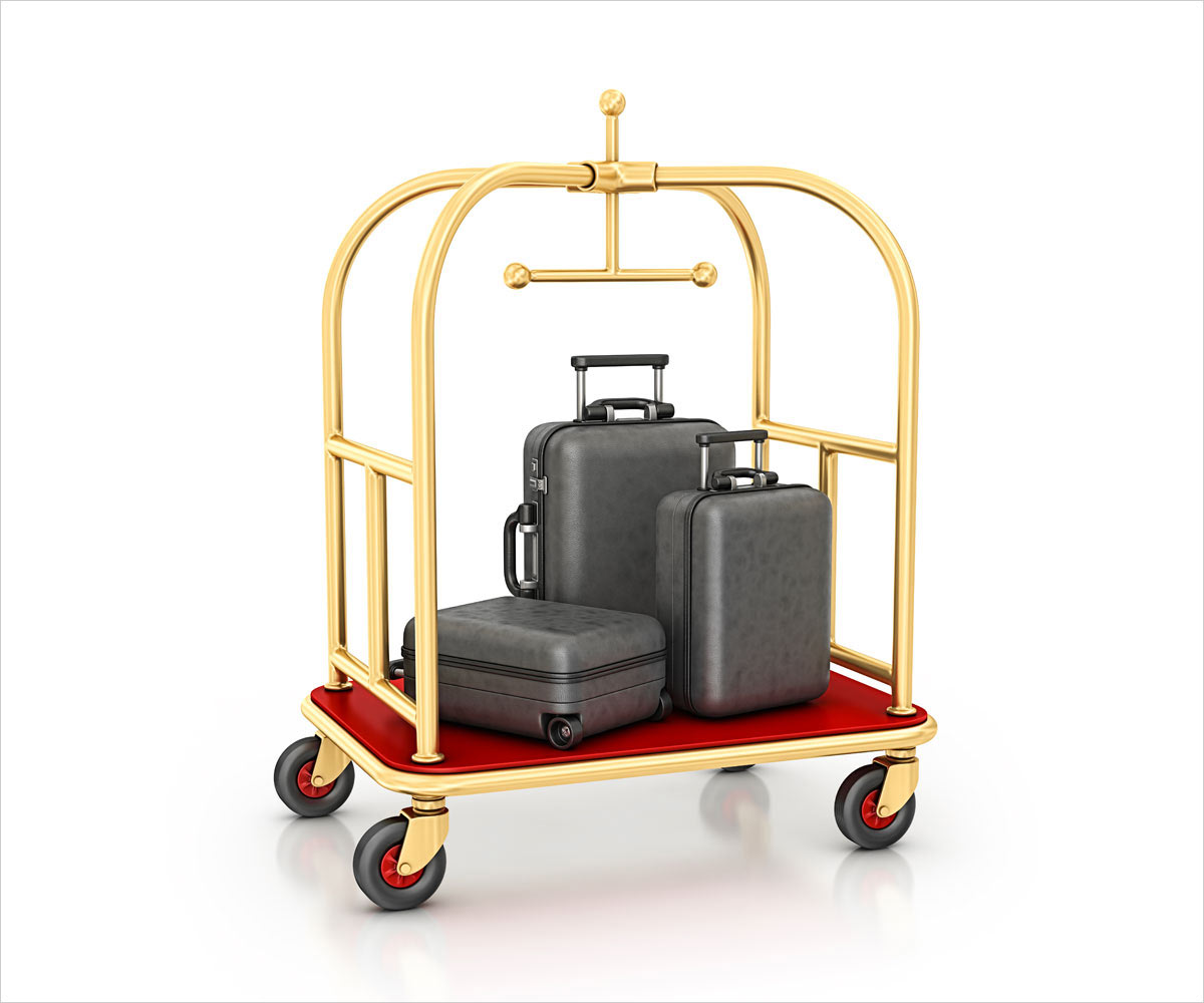 Buy Best Hotel Luggage Carts Online Wholesale Bellman Carts Suppliers