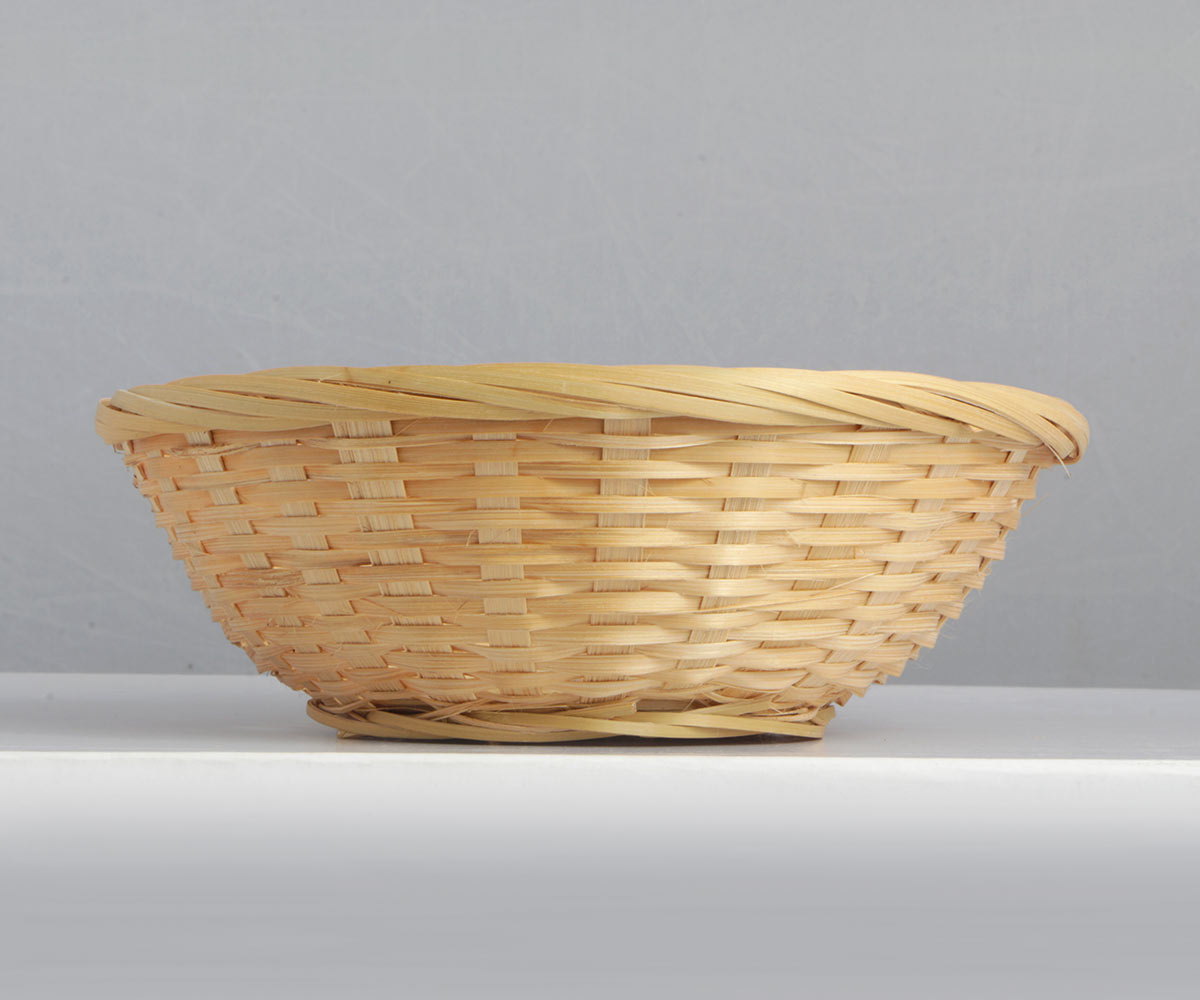 Wicker Basket side view AGH Supply