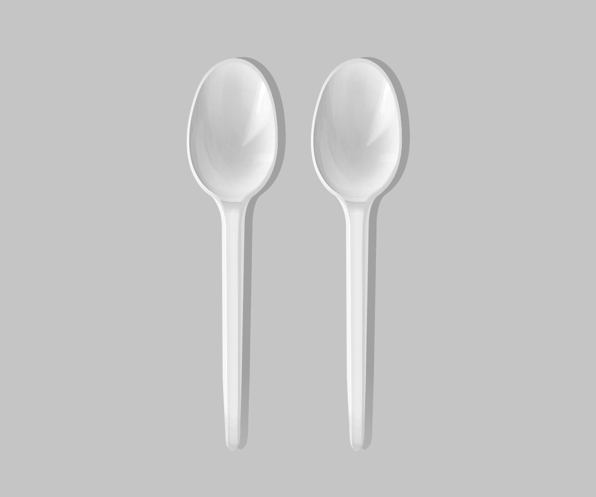 Spoon Plastic By AGHSupply