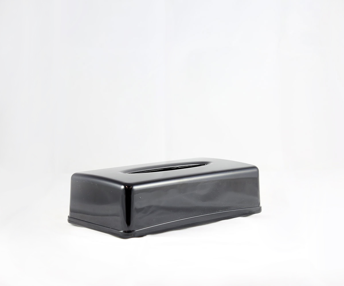 Facial Tissue Holder Flat-Black