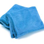 108" x 90" King Micro Fleece Blanket, Light Blue - 10 pcs/case