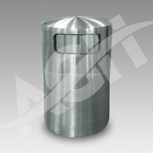 45gal Stainless Steel Indoor Trash Can