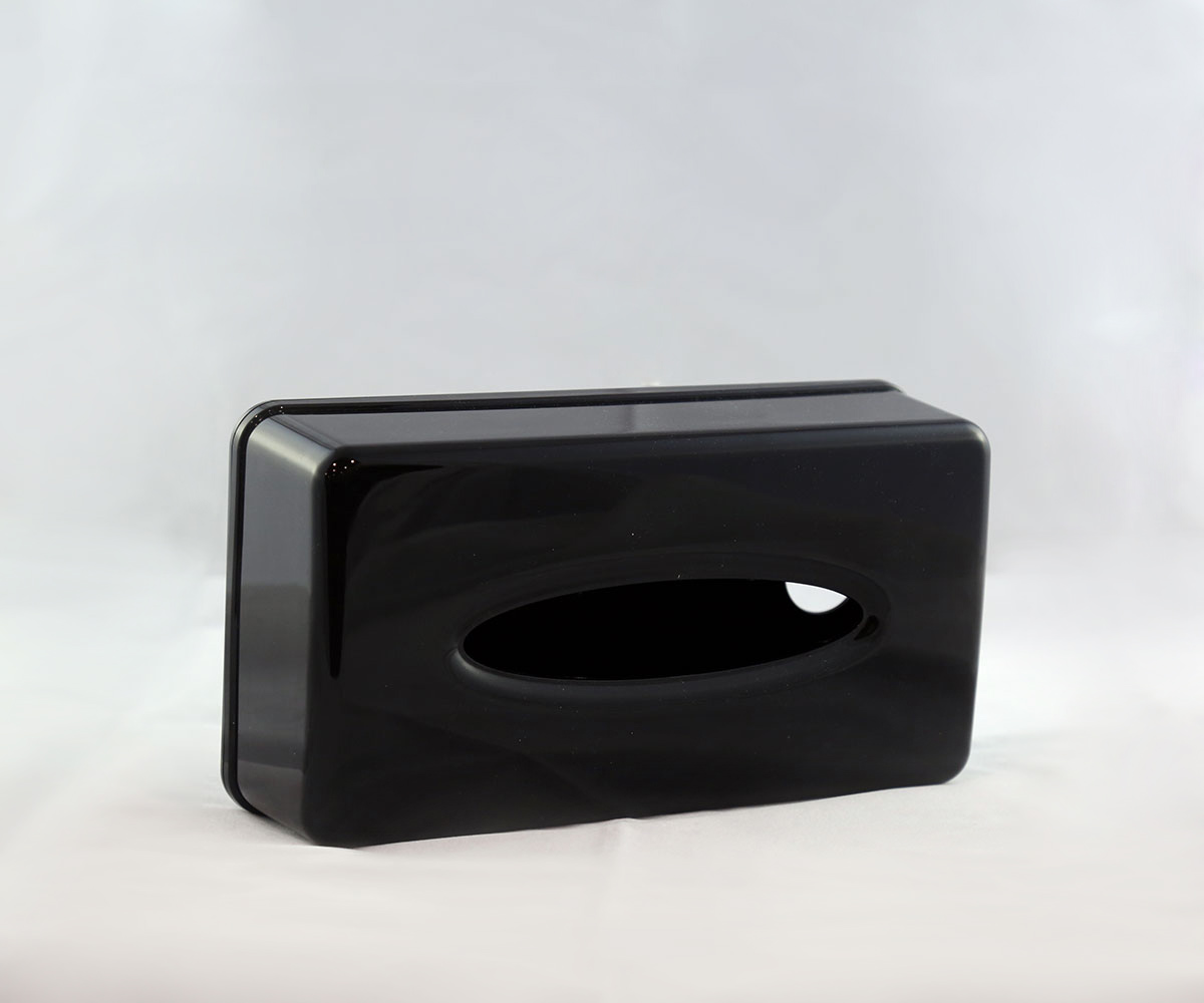 Facial Tissue Holder Flat-Black