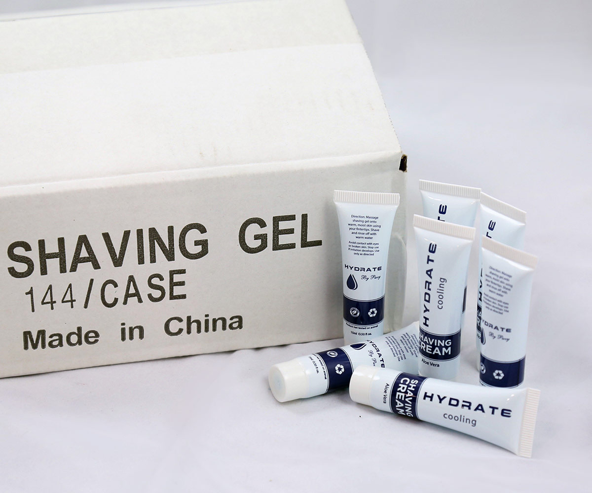 Shaving Gel Tube 15ml-144/cs