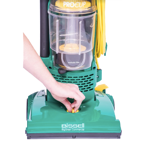 13.5” Pro Cup Single Motor Upright with On Board Tool. Model: BGU1937T