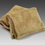 108″ x 90″ King Micro Fleece Blanket, Tan, 250 GSM – 8 pcs/case