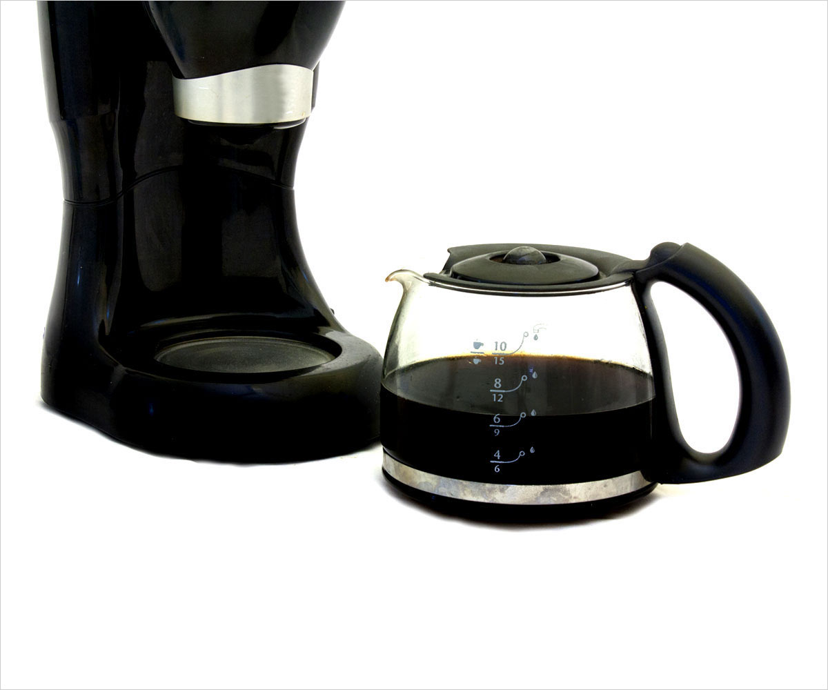 Coffee Carafe Glass with Cap, Universal for 4-6 Cups - 6 pcs/case