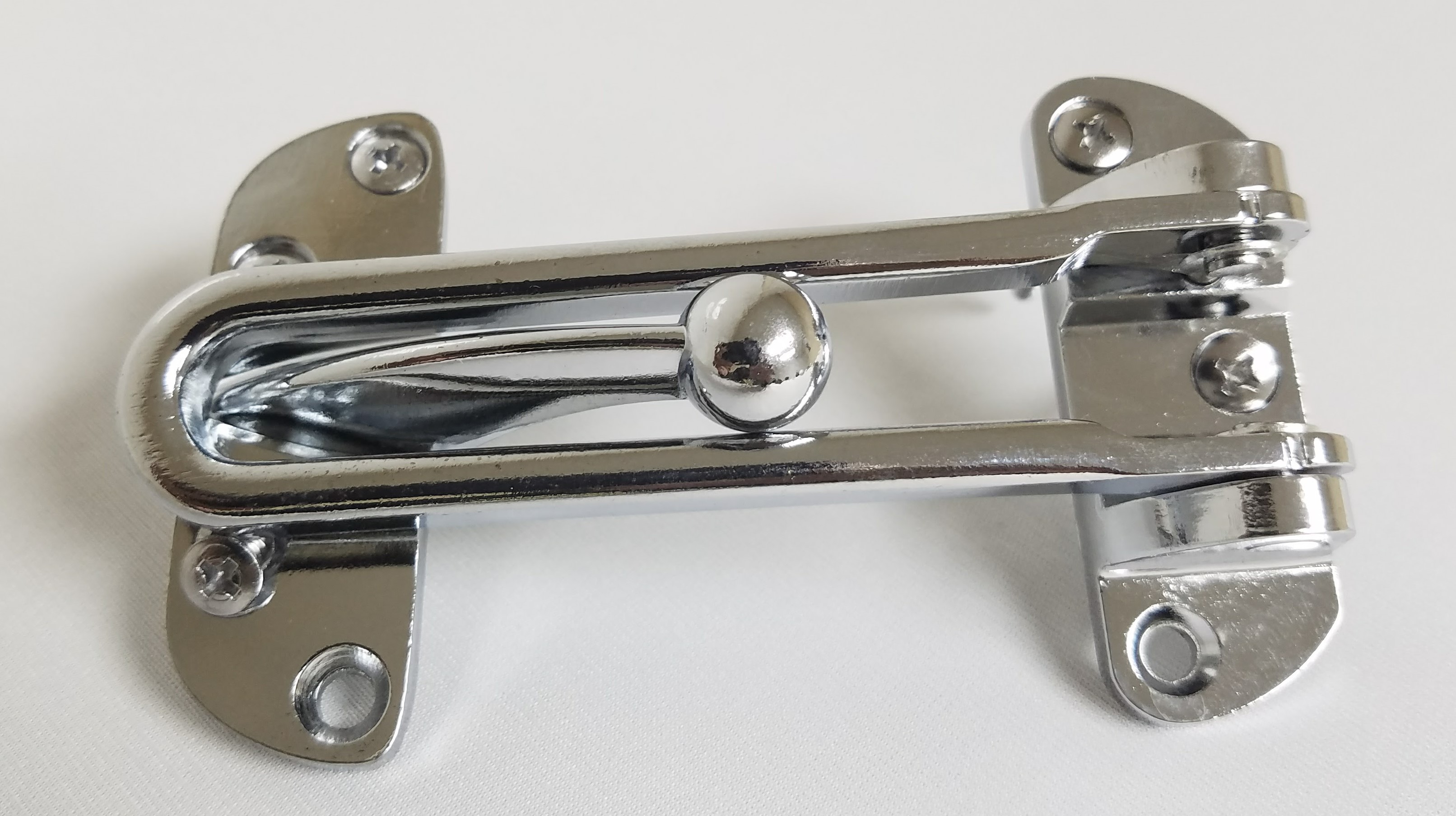 Door Guard with Ball Bearing Polish Chrome # BBDHG88_US26 - 10 pcs/case