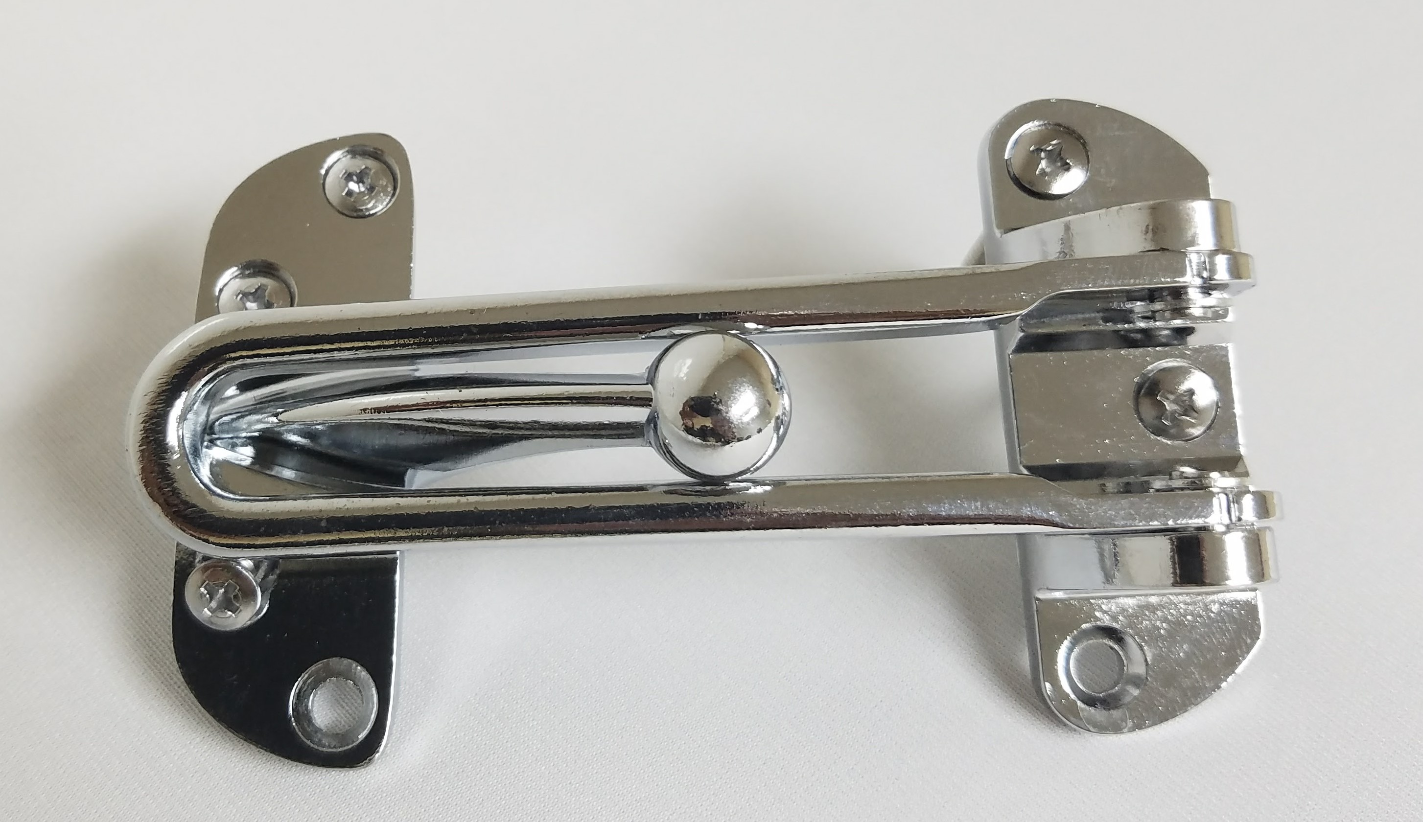 Door Guard with Ball Bearing Polish Chrome # BBDHG88_US26 - 10 pcs/case