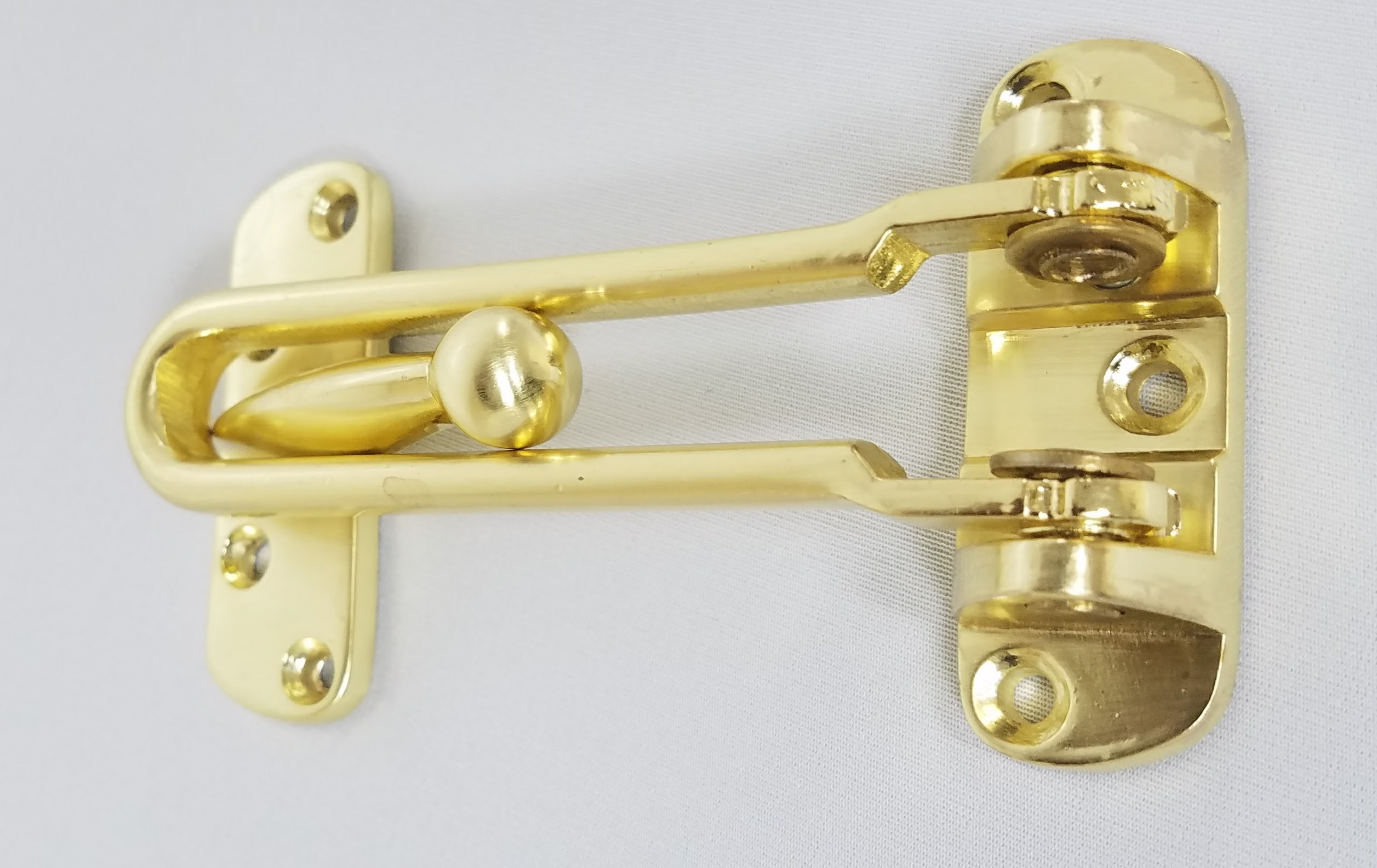 Door Guard with Ball Bearing Polish Brass # BBDHG88_US4 - 10 pcs/case