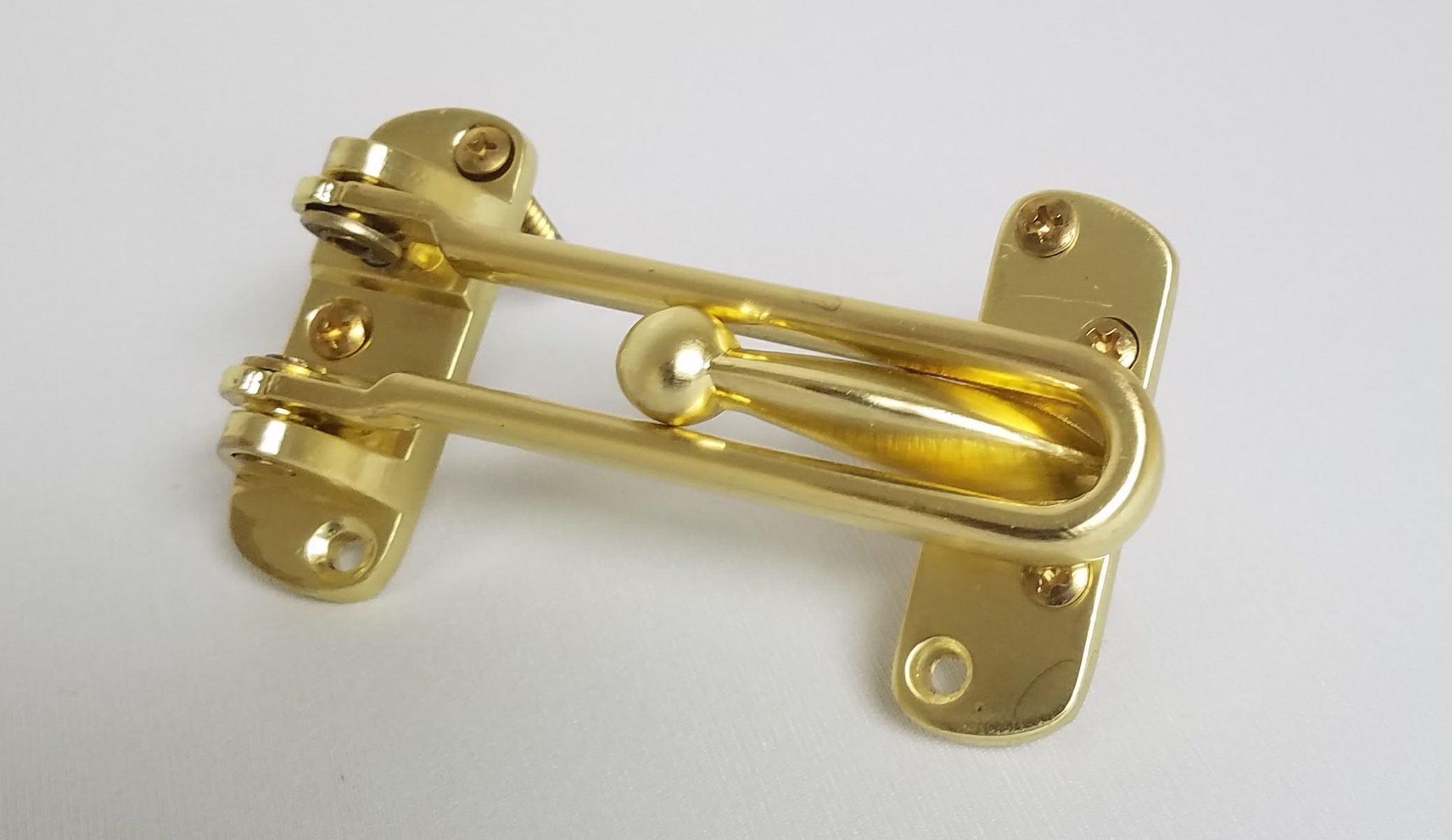 Door Guard with Ball Bearing Polish Brass # BBDHG88_US4 - 10 pcs/case