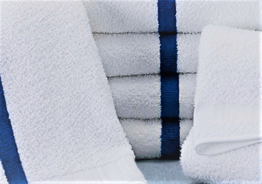 Hotel AZUL Brand Premium Blend Bath Towels Heavy White 22x44