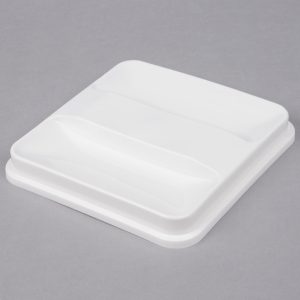 Ice Bucket Lids, Square, "WHITE" -6dz per case