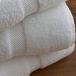 24" x 48"-8.0 lbs Premium Quality Bath Towel, Dobby Border, 86% Cotton-14% Polyester - 5dz per case