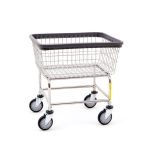 Standard Wired Laundry Cart -2.50 Bushel Capacity By AGH Supply